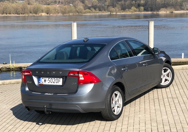 Volvo S60 cena 64900 przebieg: 179000, rok produkcji 2017 z Włocławek małe 704